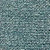 Woven fabric texture, muted teal and gray, horizontal ribbing with a speckled appearance, matte finish, label reads “swan > fabric (g) > g 459.”
